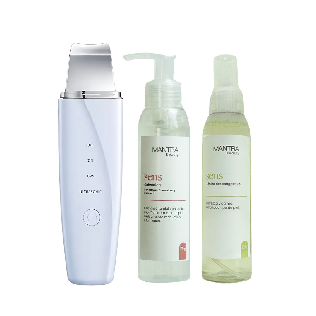 Espátula Ultrasónica Para Peeling Luminity EMS2 + Kit De Uso, Mantra