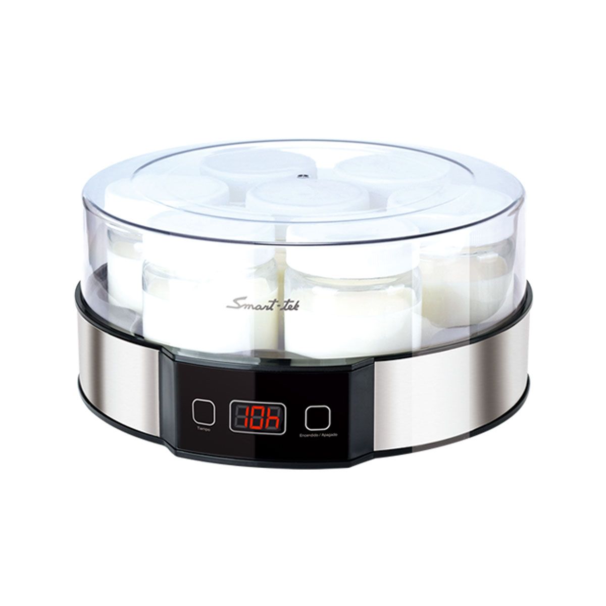 Yogurtera Smart Tek Digital Fabrica Yogurt 7 Recipientes