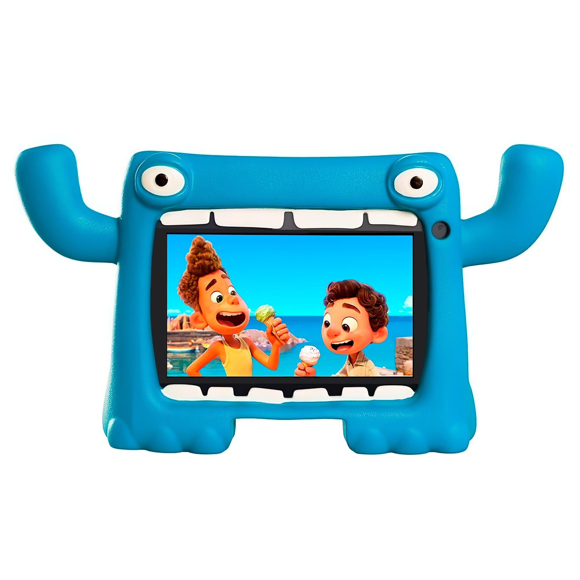 Funda Para Tablet 7 Pulgadas Niños Antigolpes Monster Mymo - Azul