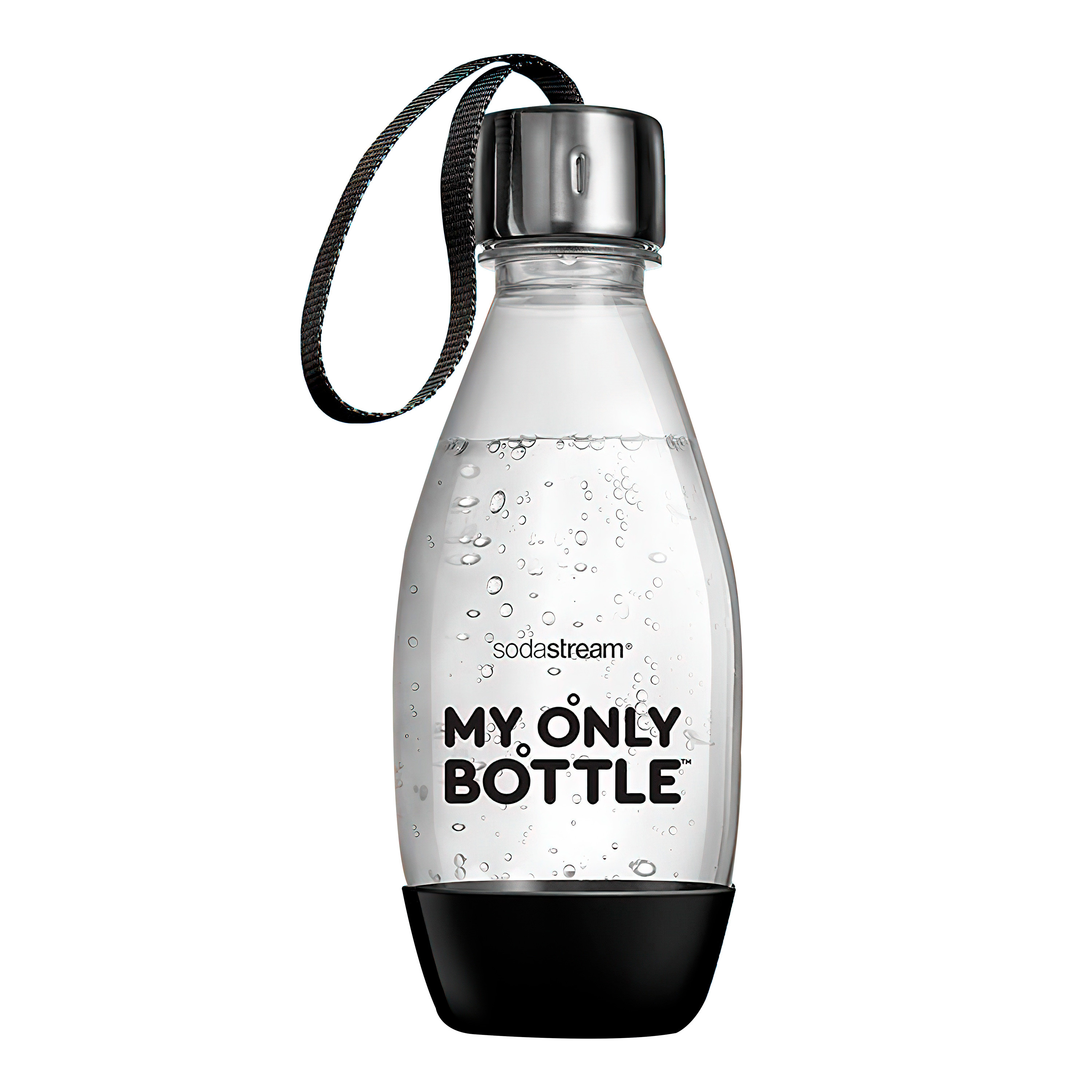 Botella My Only Bottle Sodastream 0,5 Litros Libre Bpa Uv - Negro