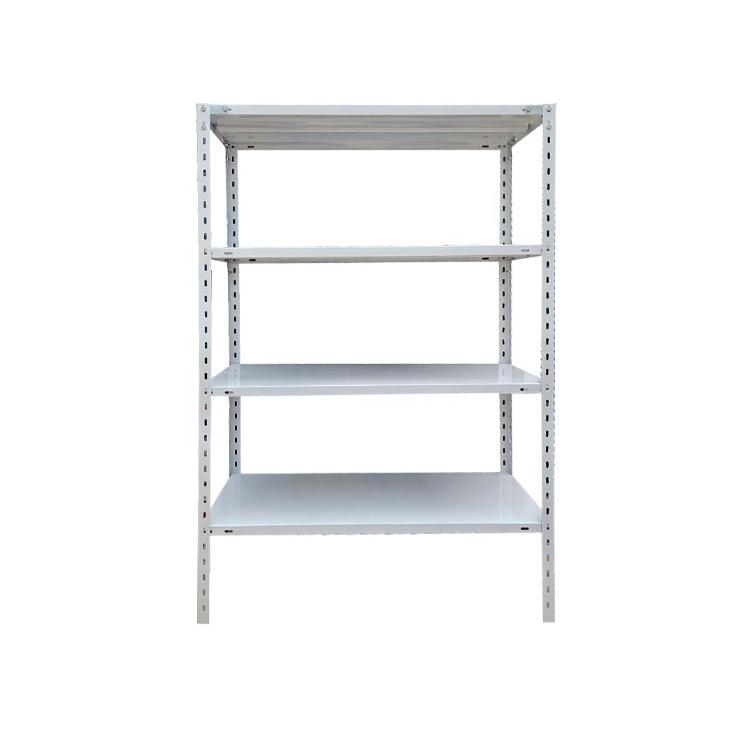 Estantería Metálica Blanca 90×42×150 cm – 4 Estantes