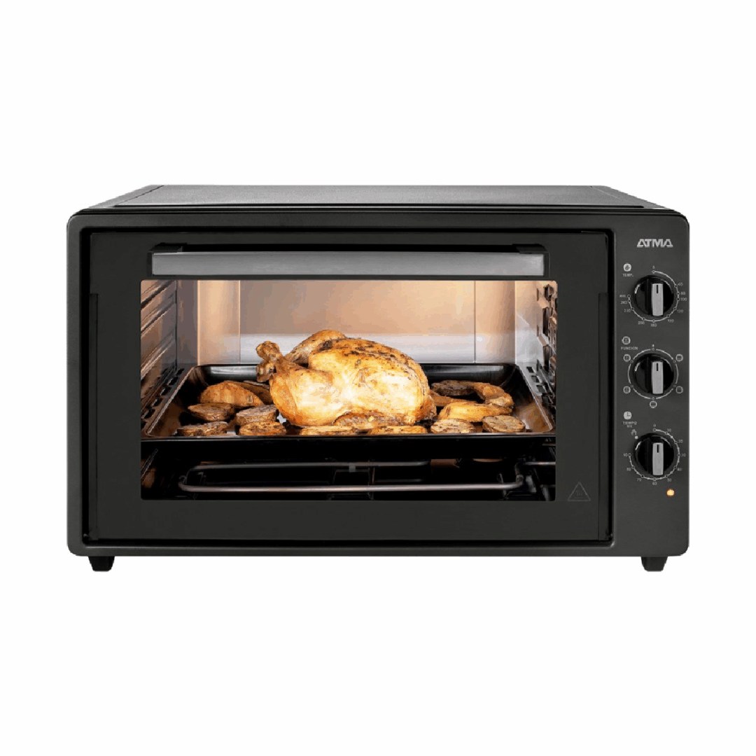 Horno Eléctrico Atma HGCAB6024PI 60 Lts - Negro