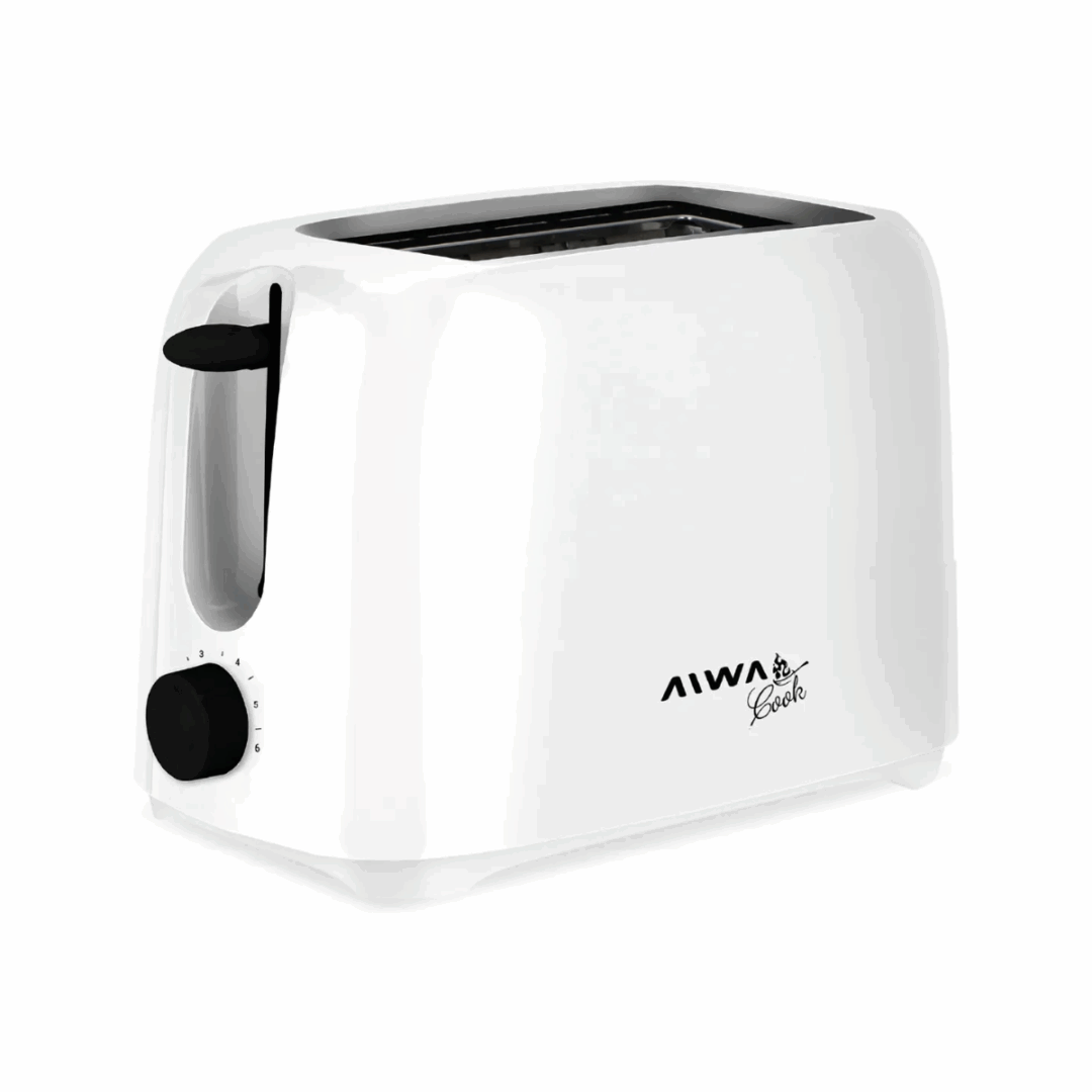 Tostadora Eléctrica Aiwa Blanco - 700w - Blanco