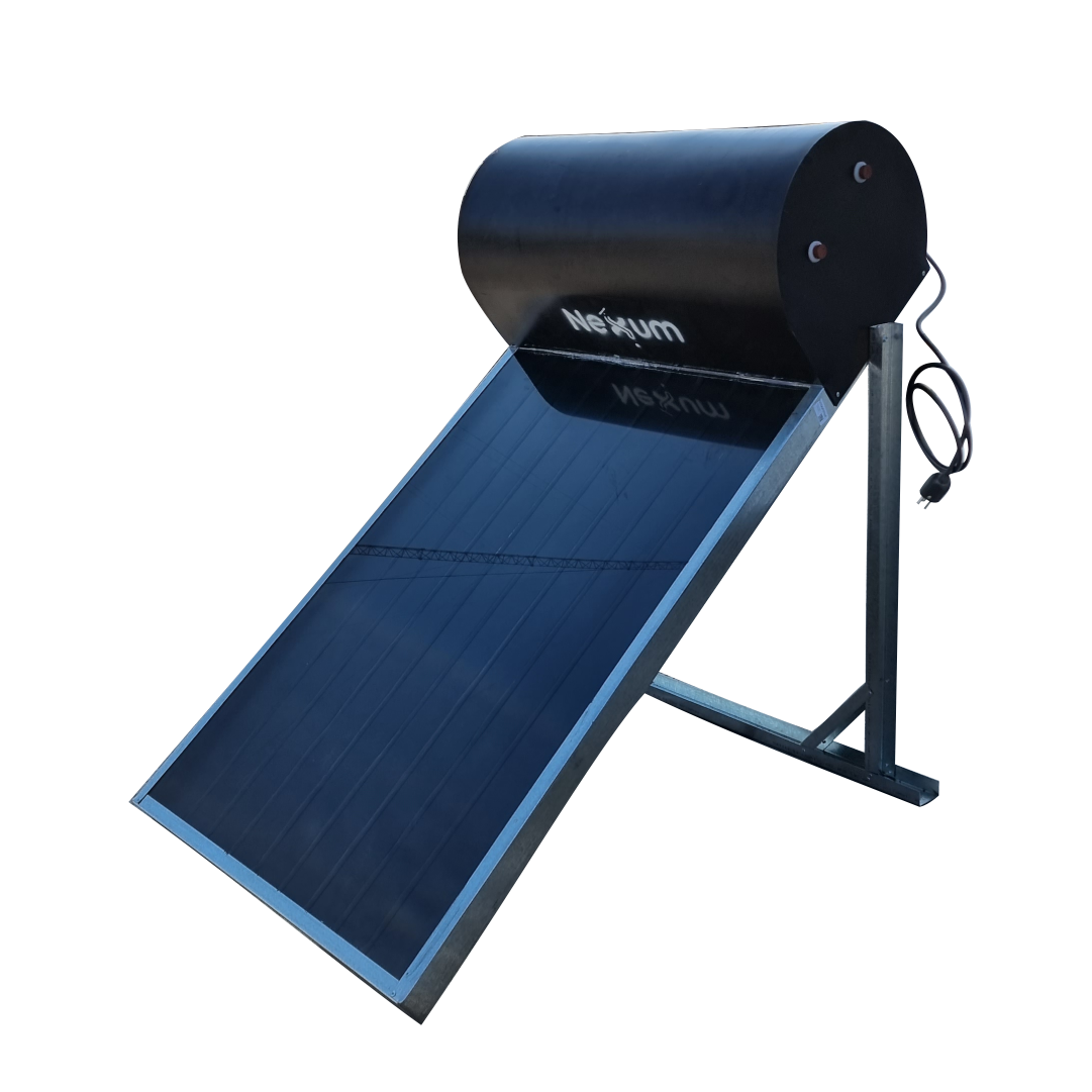 Termotanque Solar Nexum 100 Litros Con Soporte y Resistencia Eléctrica